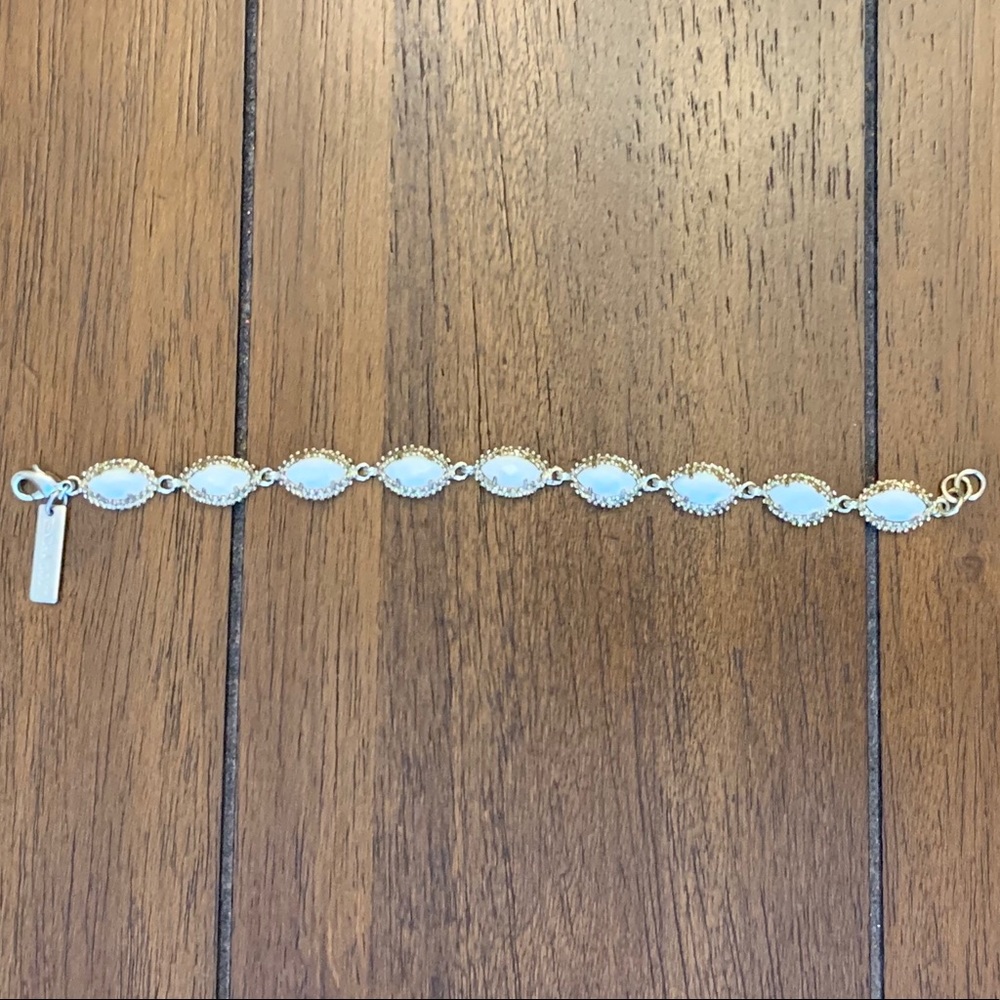 Kendra Scott white stone bracelet